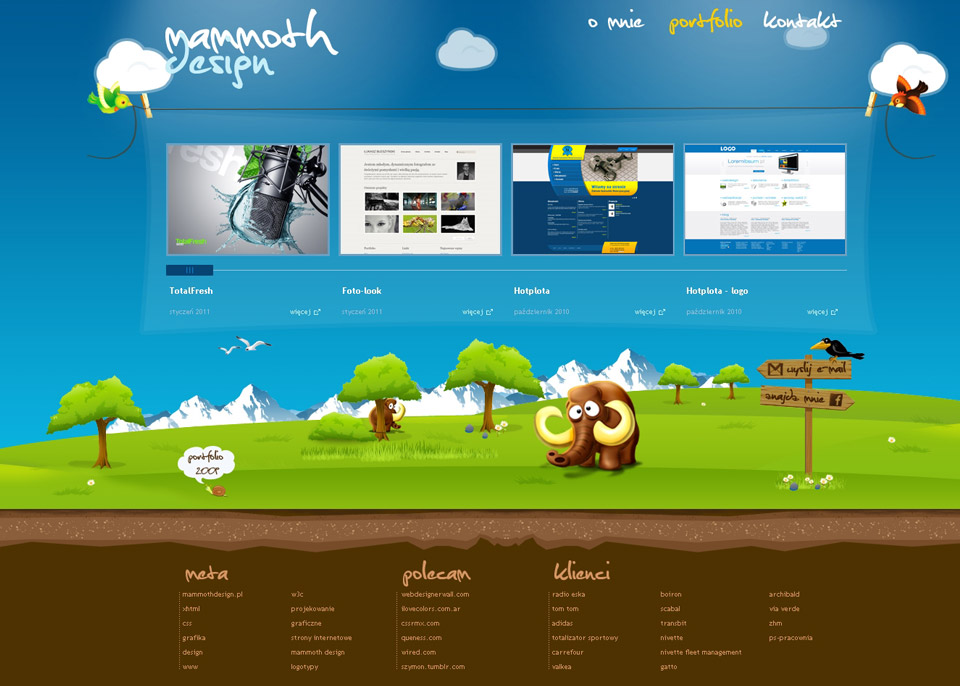 mammothdesign.pl - new media design