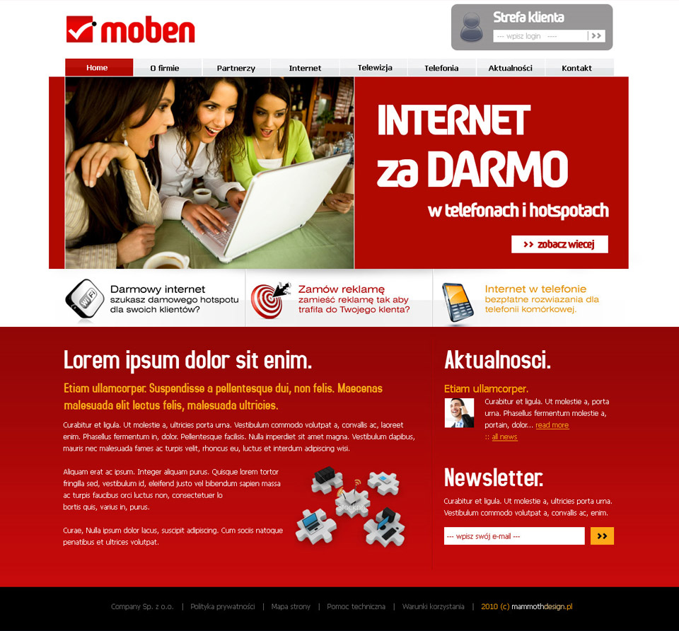 mammothdesign.pl - new media design