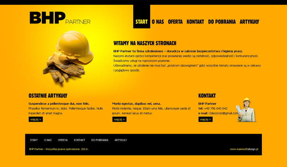 mammothdesign.pl - new media design