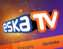 Layout strony castingowej na nowego prezentera eska.tv.